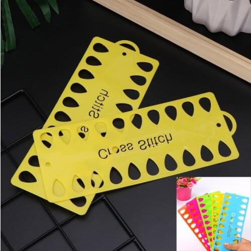 2pcs Plastic Cross Stitch Row Line Board Embroidery Floss Thread Yarn Organizer Sewing DIY 20 Positions Tool Needles Holder