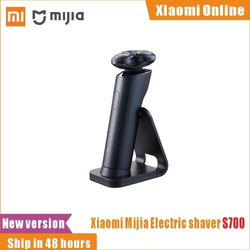 2021Xiaomi Mijia Electric Shaver S700 Razor Beard Machine Mens Trimmer IPX7 Waterproof Blade 3 Gear Speed Rechargeable Ceramic