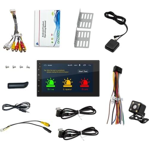 12V 7 inch 2 DIN HD 1024 * 600 resolution car radio For Android 10.1 2 Din Car Radio GPS Navigation MP5 Video Player 9210SE