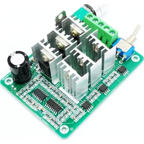 BLDC Three-Phase Sensorless Brushless Motor Speed Controller Explosive Fan Drive DC 5-36V