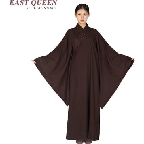 Buddhist monk clothing shao lin monk outfit zen buddhist monk robes traditional chinese shaolin monk clothing AA3909