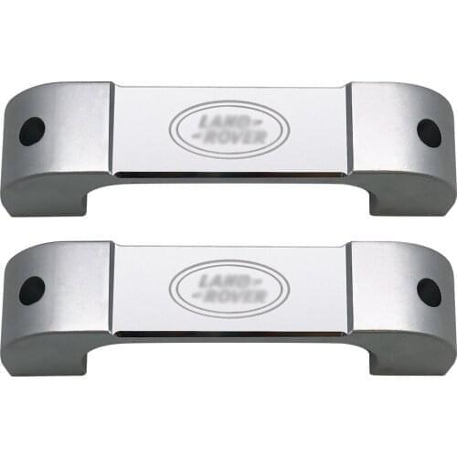 For Land Rover Defender 110 130 For Landrover 90 Car Interior Aluminum alloy black Door Handle Trim Accessories NEW