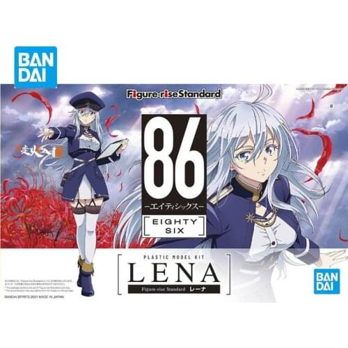 Bandai Lena Figure-Rise Standard 86 Eightysix Original Assembly Pvc Collection Model Toy Anime Figure Toys for Boys