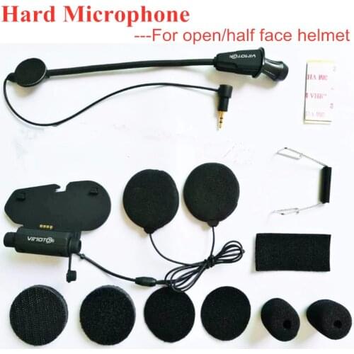 Earpiece Microphone For Vimoto V3/V6 Bluetooth Intercom Motorcycle Helmet Headset
