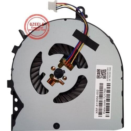 GZEELE New CPU Cooling Fan For HP envy 15-AE119TX 15-AE120TX 15-AE121TX 15-AE122TX 15-AE123TX 15-AE124TX 15-AE125TX 15-AE140TX