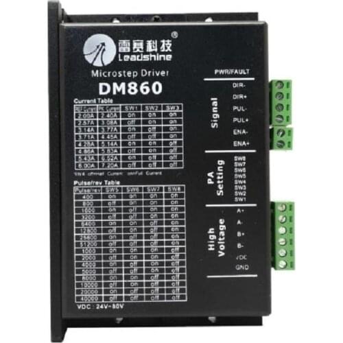 Leadshine Microstep driver DM860 Digital Stepper Drive