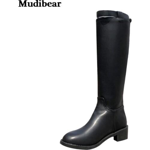 Женские высокие ботинки Mudibear China At AliExpress