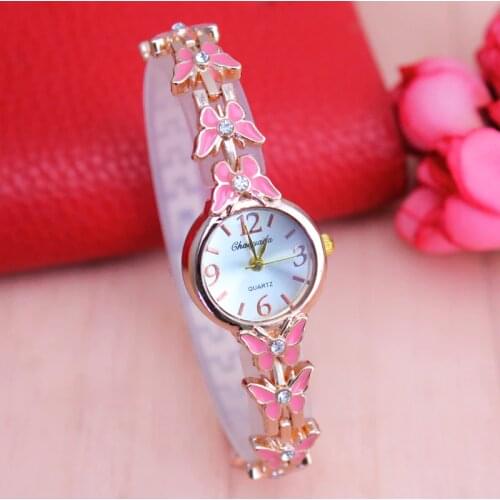 2018 New Brand Bracelet Watches Women Luxury Crystal Dress Wristwatches Clock Womens Fashion Casual Quartz Watch reloj mujer