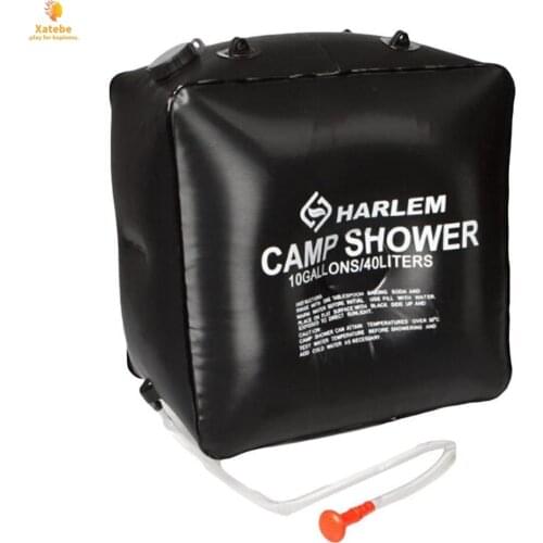 40L Outdoor Solar Water Shower Bag Portable Shower Bathing Bag Traveling Camping Hiking Climbing Body Pet Cleaning Water Bag