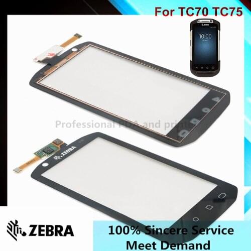 Suitable for ZEBRA TC70 TC75 touch screen replacement, brand new, free shipping