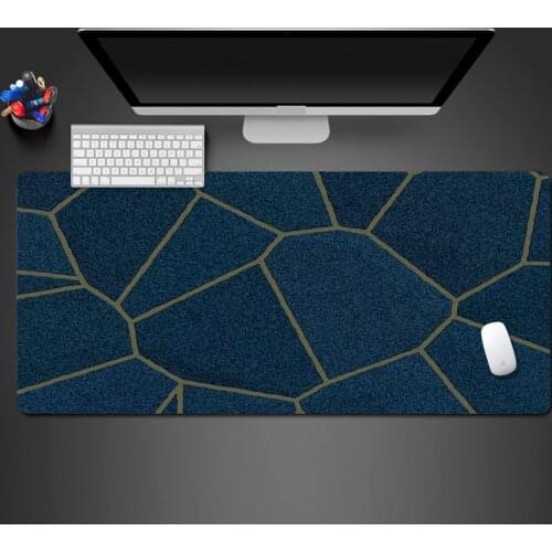 Simple Blue Modern Creative Mouse Pad High Quality Locking Edge Mats Gamer Game Mousepad Speed Version PC Gamer Computer Pad