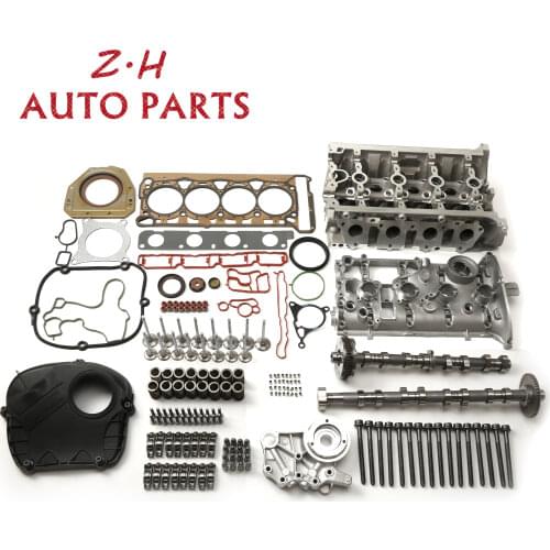 New Engine Repair Kit Cylinder Head Seal Gasket Camshaft Intake And Exhaust Valves Engine Overhaul Kit For VW Pasaat CC Audi A4