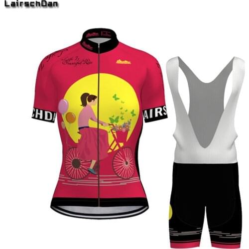 SPTGRVO 2020 New Womens Cycling Jersey Set Pro Team Cycling Clothing Kit Racing Sport Bicycle Clothes MTB Mountain Bike Jersey