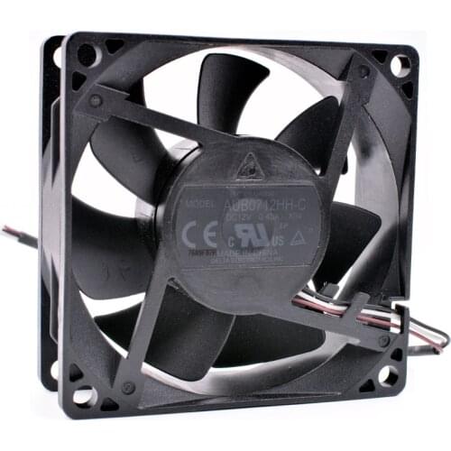 AUB0712HH-C 7cm 7025 70x70x25mm 70mm fan DC12V 0.40A Computer CPU projector cooling fan