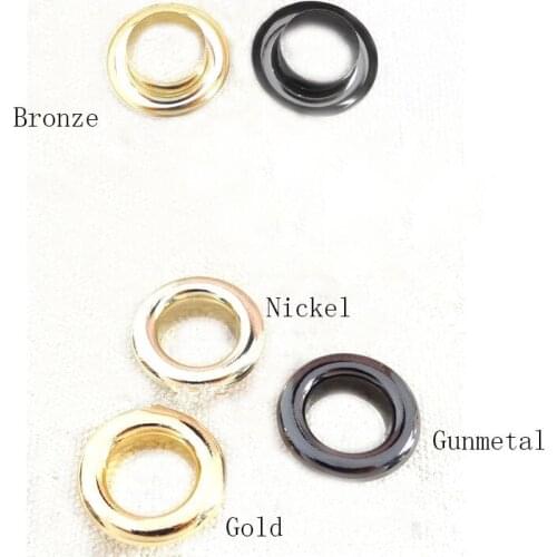 Inner Dia. 20mm Eyelets Grommets ,Supply Gold ,Nickel ,Gunmetal and Bronze Colour Choice