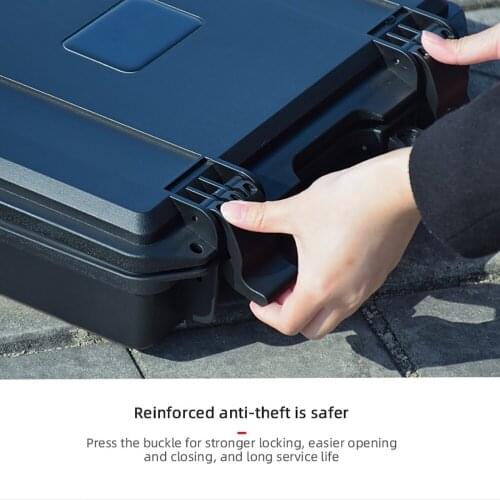 Storage Box Waterproof Moisture-Proof Handbag Dust-Proof Storage Bag Hard Carrying Case for DJI Mini 2 Drone Accessories