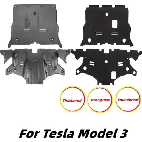 Engine Protection Plate Suitable for Tesla Model 3 Engine Guards Manganese Steel Engine Protection Device Model3 Accessories