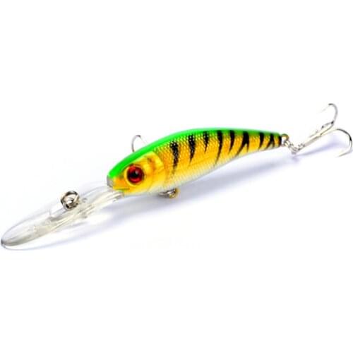 1PCS 10cm 7.4g Classic Minnow Crankbait Fishing Lures Lifelike Fishing Wobblers Hard Bait Carp Isca Artificial Bass Lures