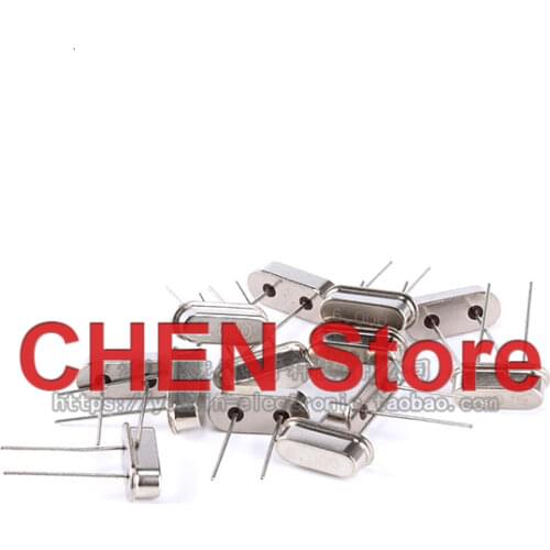 10pcs type crystal oscillator 6MHz 49S passive 6M