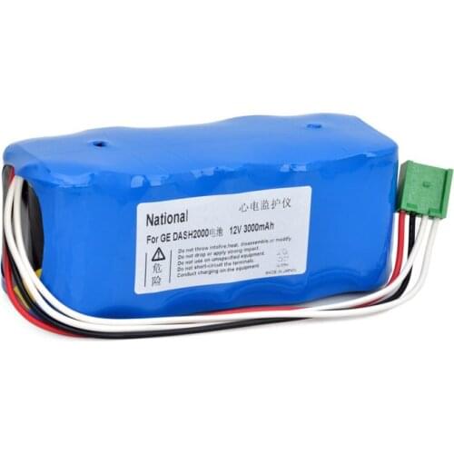 GE ECG monitor battery for GE DASH2000, DASH 2000, 92916781