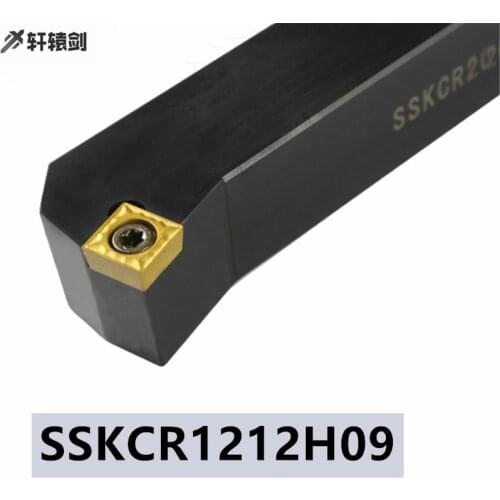 1PC SSKCR 1212H09 SSKCL1616H09 Lathe Tool Holder Uses Carbide Insert SCMT