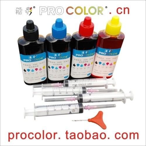 123 XL lnkjet Cartridge CISS Dye ink refill kit for hp123 HP Deskjet 1110 2130 2132 2133 2134 3630 3632 3637 3638 ENVY 4520 4522