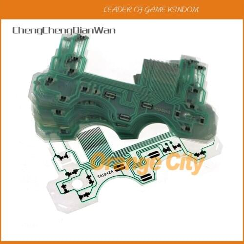 ChengChengDianWan SA1Q42A PCB Ribbon Circuit Board Conductive Film for PS2 OEM Controller Not For Original controller 100pcs/lot