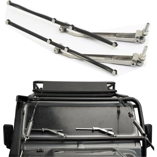 Metal RC Car Windscreen Windsheld Wiper Decorative Replacement for 90046 SCX10III 1:10 RC Crawler Truck Upgrade DIY Parts