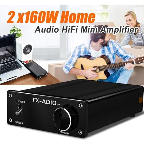 NEW DC32V 5A TDA7498 HiFi Class D Amplifier Home Audio Stereo Amp 160W x 2 Home System