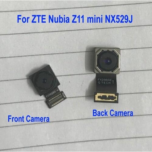 Original Best Working Front Small Facing / Main Big Rear Back Camera For ZTE Nubia Z11 mini NX529J Phone Flex Cable Parts