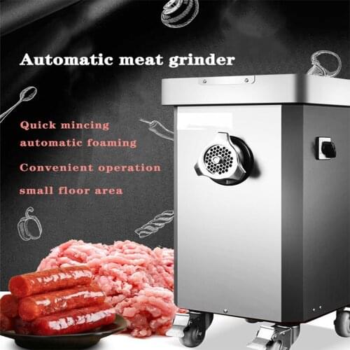 XZW-22A Household Electric Stainless Steel Stuffing Dish Garlic Puree Mashed Potato Crusher Small Meat Grinder Machine
