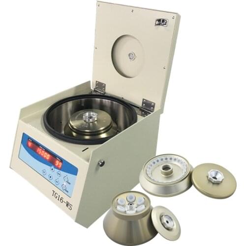 TG16-WS China Popular Lab Tabletop High Speed Diagram of A Centrifuge Machine with 6x50ml Angle Rotor or Others for Choose