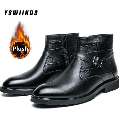 YSWiiNDS Men's Chelsea Boots