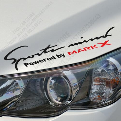 10 Pieces Customization Sports mind Car Covers Car Stickers Decal Car-Styling For toyota mark x reiz car accessories