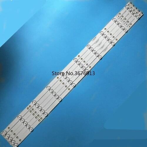 15 PCS/lot 842.5mm 10 LED*3V LED Strip For AOC LE43D1452 LE43S5760 LBM430P1001-AJ-2S LB43003 GJ-2K15-430-D510 GJ-2K16-430-D510