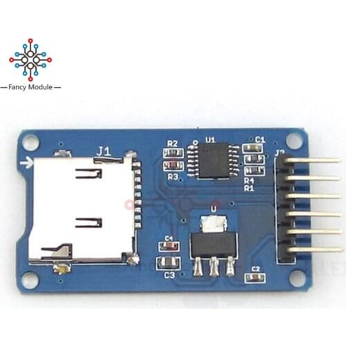 5PCS Micro SD Storage Board Mciro SD TF Card Memory Shield Module SPI for Arduino New