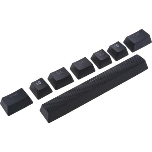 8 keys/Pack 6.5u Space Bar PBT Keycaps Double Shot Keycaps For Corsair STRAFE K65 K70 K95 Mechanical Keyboard Keycap