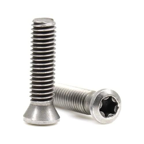 9pcs M4.5 M5 12.9Grade CNC Torx Head Screws Handle Screwdriver High Hardness Screw Tool Bolts