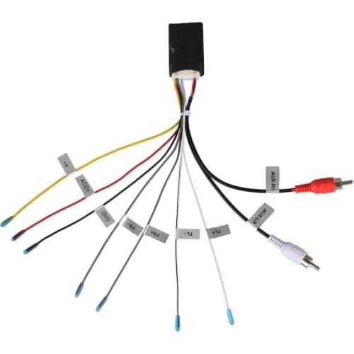 Cars Bose amplifier adapter to change the analog signal to voltage differential signal VDS