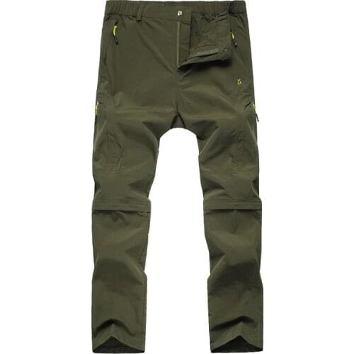 Removable Outdoor Hiking Stretch Pants Women Summer Spring Quick Dry Waterproof Trousers Mountain Climbing Fishing Trekking Pant