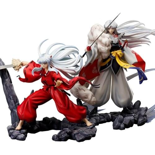 Hobbymax Original Anime Figure Inuyasha Sesshoumaru 1/7 Action Figure Collectile Toys Cartoon Model Gifts