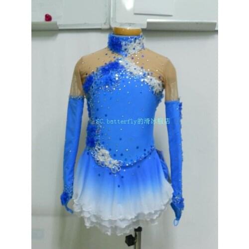 Custom Ice Skating Dresses Graceful New Brand Figure Skating Dresses For Competition DR4206
