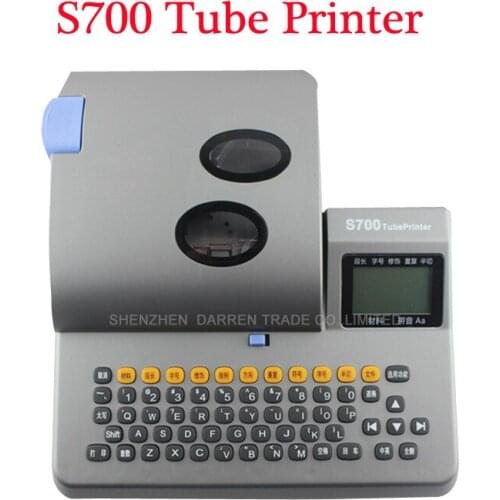 Cable ID Printer Can Connect PC Electronic Lettering Machine PVC Tube Printer Wire Mark Machine Line mark printer DC12V 1pc