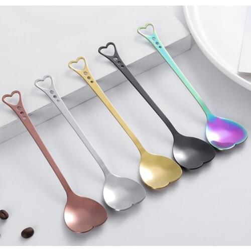 Lightweight Stainless Steel Coffee Spoon Dessert Cake Spoon Rice Soap Spoon Tableware