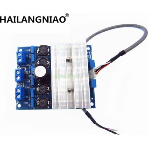 TDA7492 2 x 50W D Class High-Power Digital Amplifier Board AMP Board+ Radiator