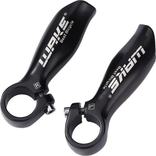 WAKE 1 Pair Bar New Bike Bicycle Aluminum Barend Bar MTB Bar End Mountain Bike Handlebar Cover Handle Cycling Accessories