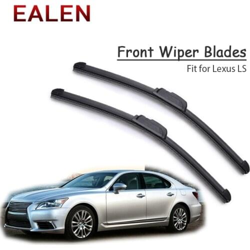 EALEN For Lexus LS430 & LS460 & LS600H Original replace Accessories 1Set Rubber Car Front Wiper Blade Kit
