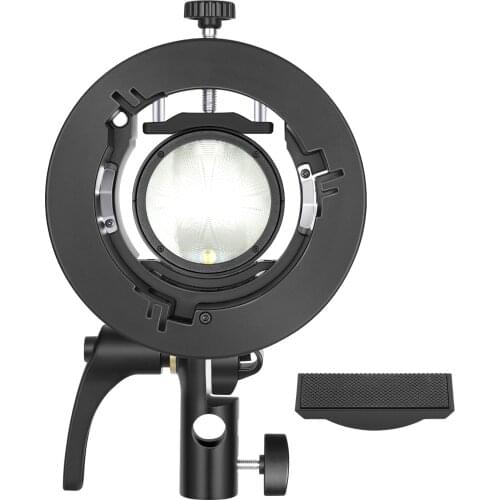 Neewer S2 Speedlite S-Type Bracket Bowens Mount Flash Holder Suitable For Neewer 750II NW670 etc, Precise Tilt Control