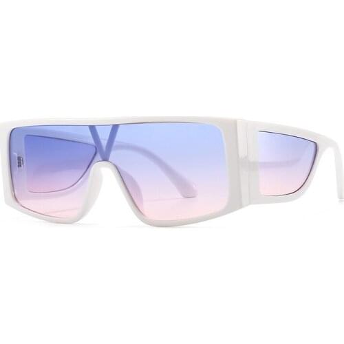 Classic Fashion Square Sunglasses Men Women Luxury Brand Designer Vintage Flat Top Big Frame Sun Glasses For Male UV400 Goggle