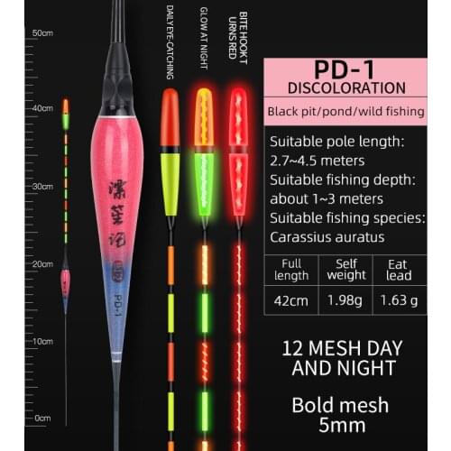 Smart night fishing gravity sensor fish Fishing float fishing accessories For fishing Fishing tackle Fishing goods Float Floats